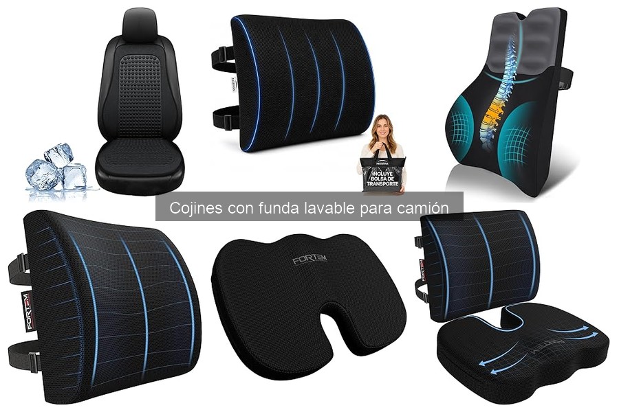 Mejores cojines con funda lavable para camiones en 2023