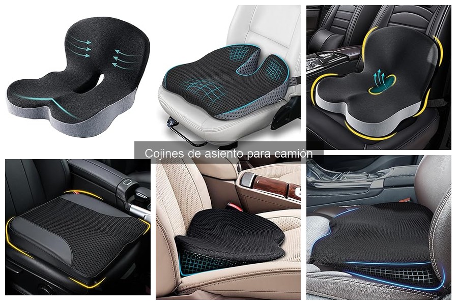 Mejores cojines de asiento para camioneros en 2023
