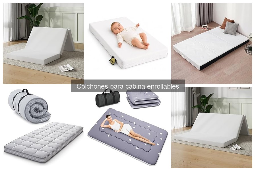 Mejores colchones enrollables para camiones: marcas y comparativa