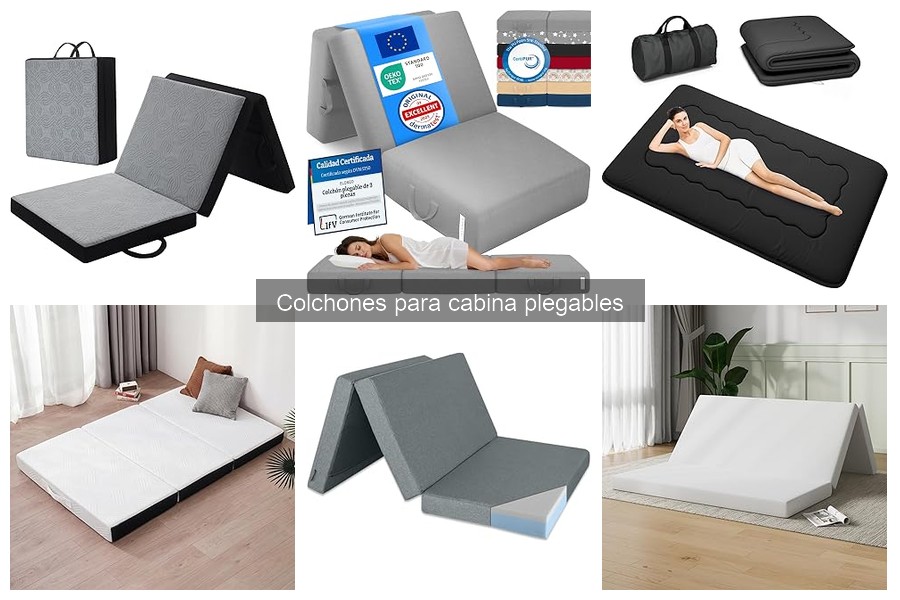 Mejores colchones para cabina plegable a buen precio