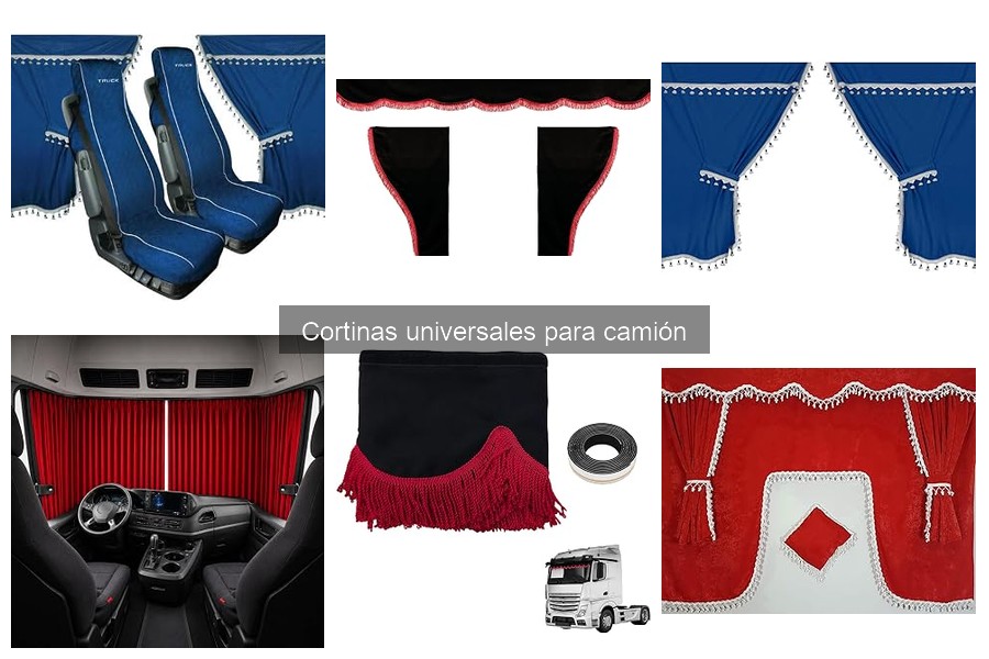 Mejores cortinas universales para camiones: guía de selección