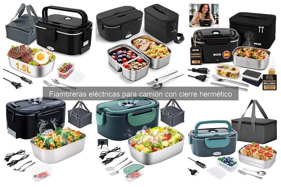 Mejores fiambreras eléctricas para camiones en 2023