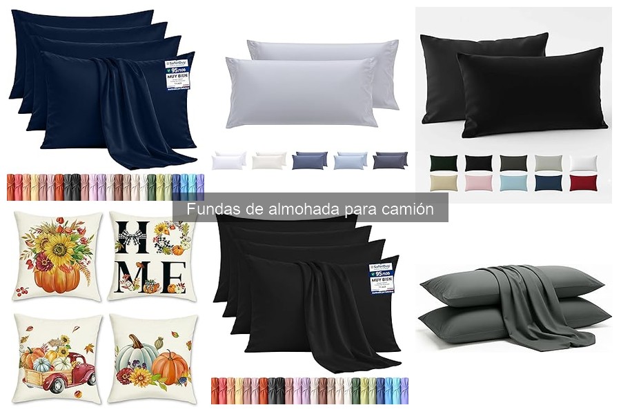 Mejores fundas de almohada para camión 2023: Comparativa