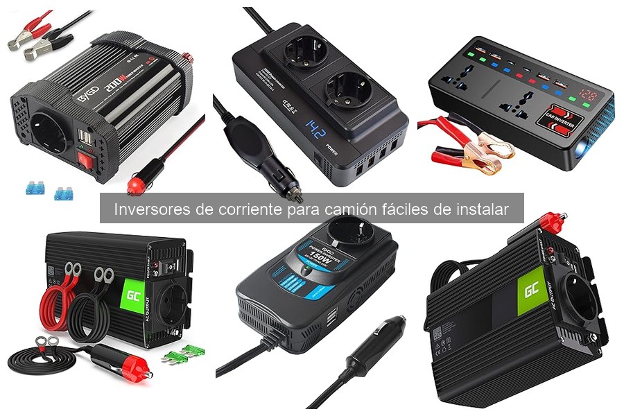 Mejores inversores de corriente para camión: guía de selección