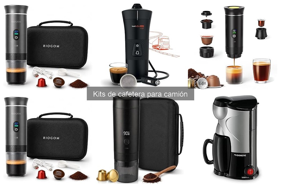 Mejores kits de cafetera para camiones 2023: comparativa