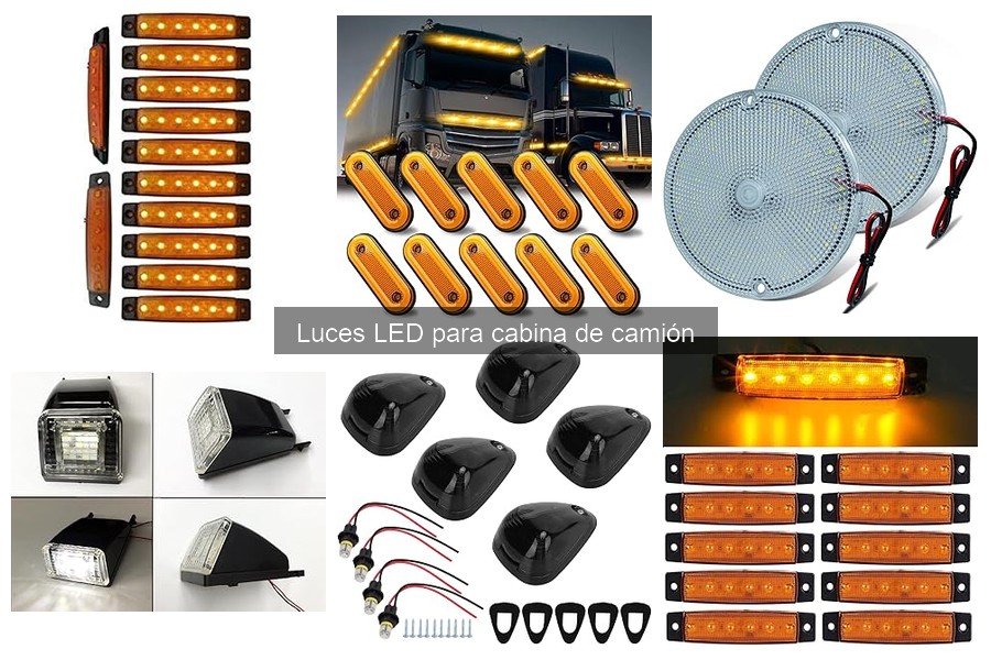 Mejores luces LED para cabina de camión en 2023