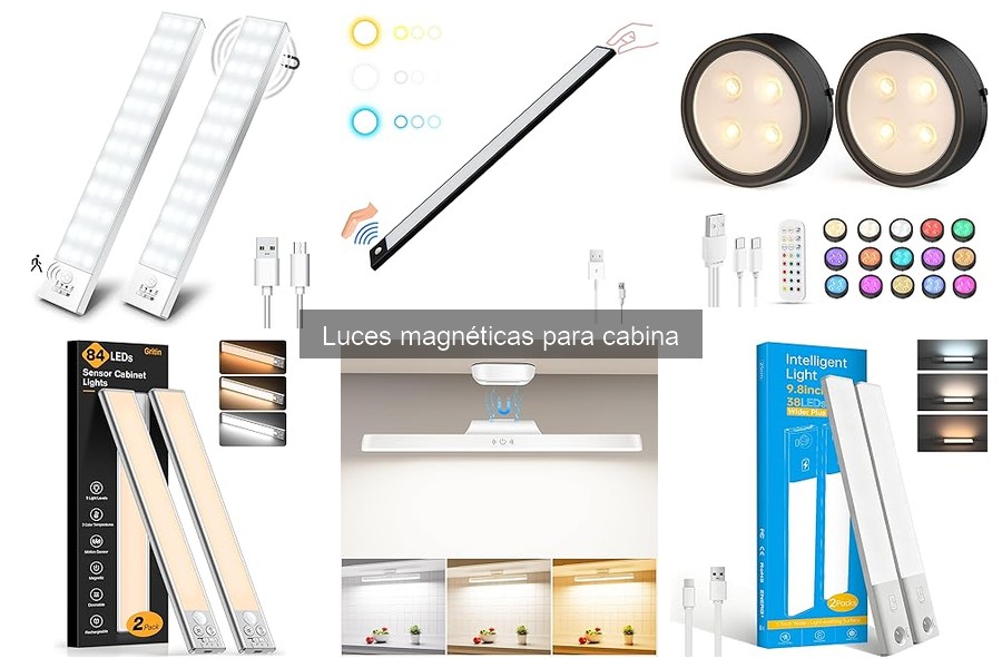 Mejores luces magnéticas para cabina en 2023