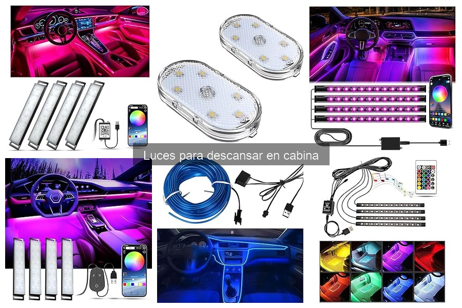 Mejores luces para descansar en la cabina de un camión
