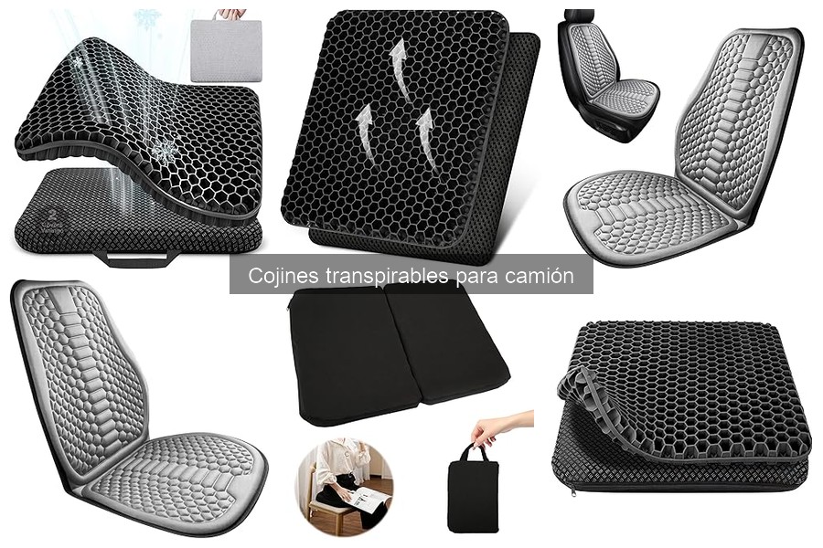 Mejores marcas de cojines transpirables para camiones 2023