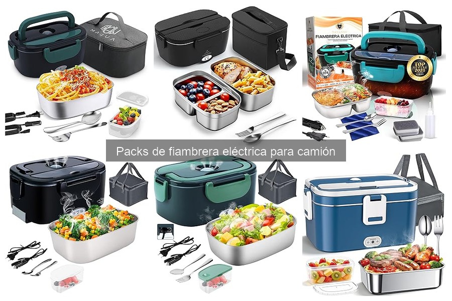 Mejores marcas de fiambreras eléctricas para camiones