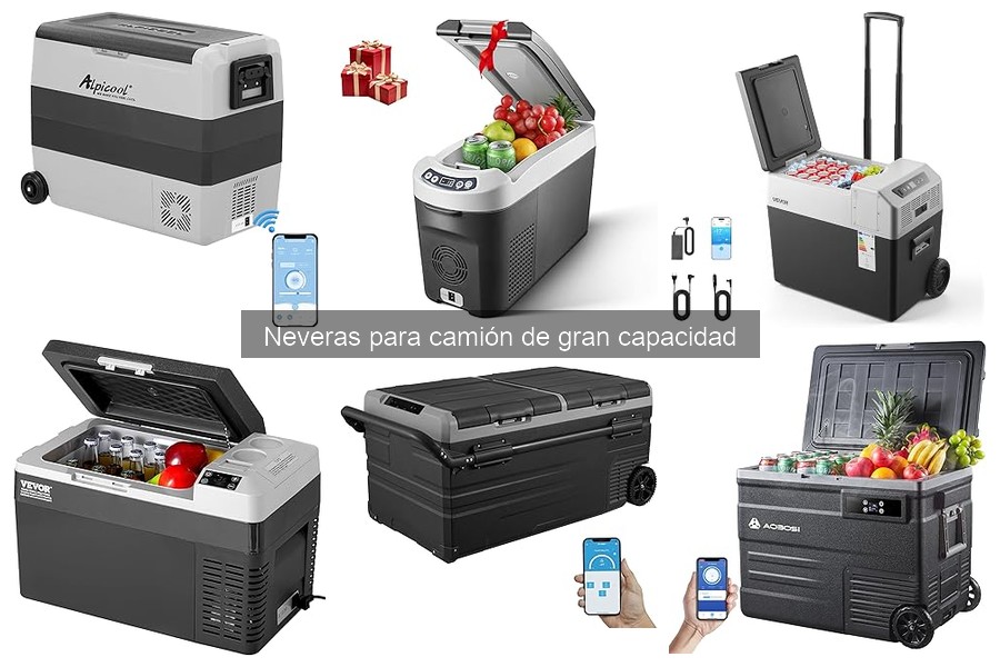 Mejores marcas de neveras para camión de gran capacidad