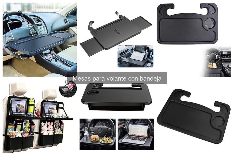 Mejores mesas para volante con bandeja para camioneros