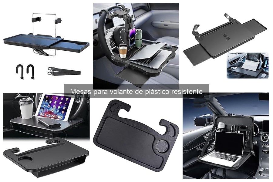 Mejores mesas para volante de plástico resistente para furgones