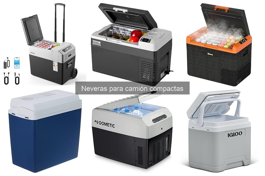 Mejores neveras compactas para camiones 2023: comparativa