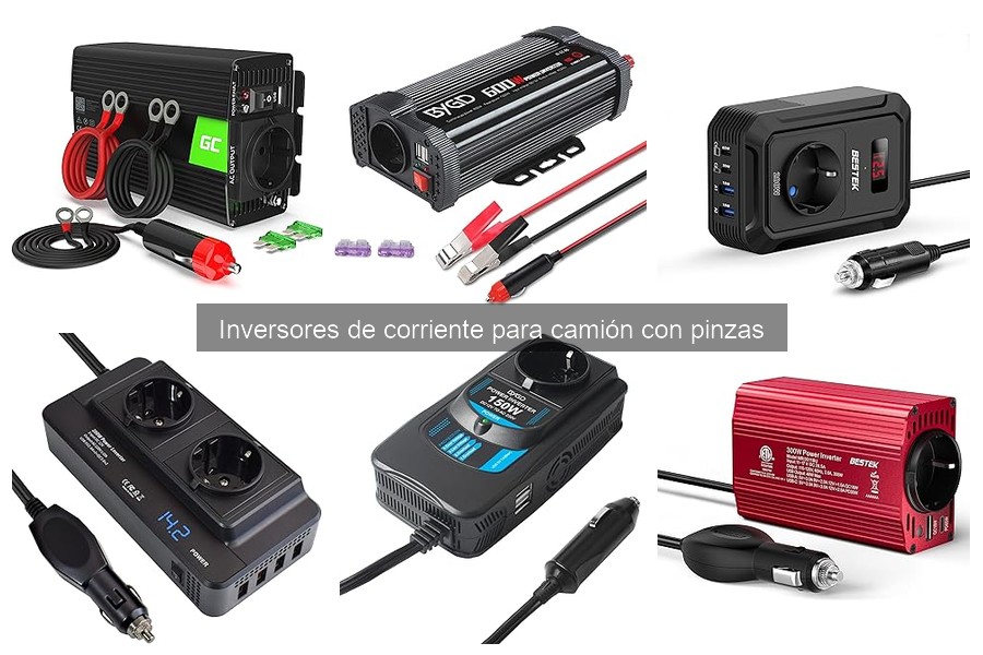 Mejores ofertas de inversores de corriente para camiones