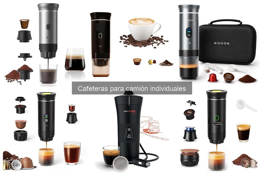 Mejores ofertas en cafeteras para camión individuales