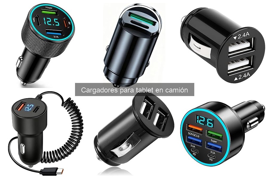 Mejores Ofertas y Precios de Cargadores para Tablet en Camión