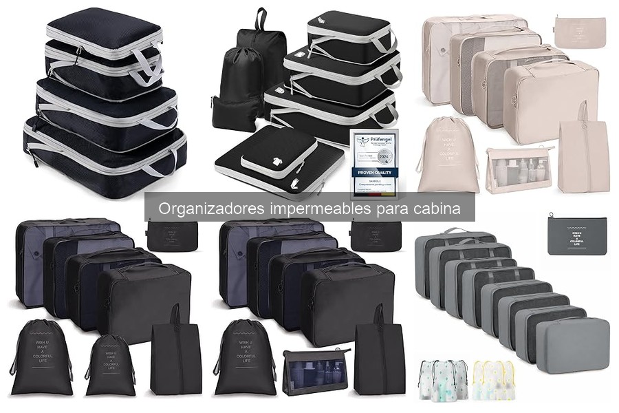 Mejores organizadores impermeables para cabina en 2023