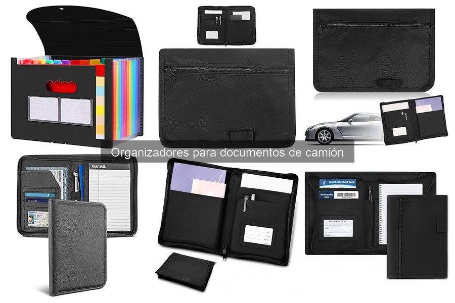 Mejores organizadores para documentos de camión en 2023