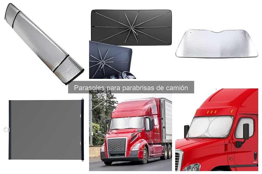 Mejores parasoles para parabrisas de camión: comparativa 2023