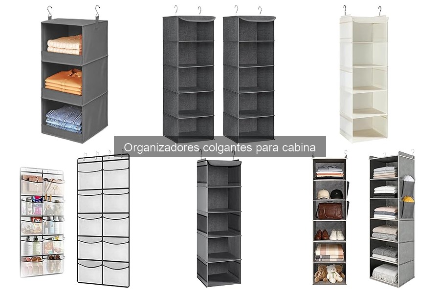 Mejores precios y dónde comprar organizadores colgantes para cabina