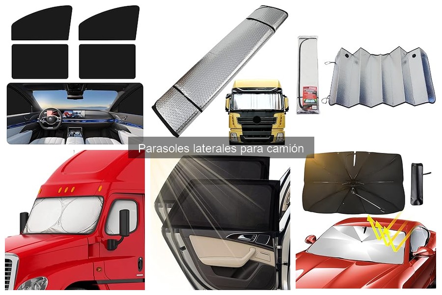 Mejores precios y ofertas de parasoles laterales para camiones