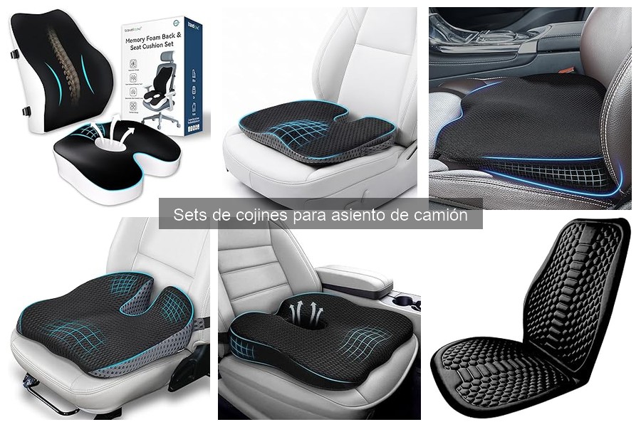 Mejores sets de cojines para camioneros - Comparativa 2023