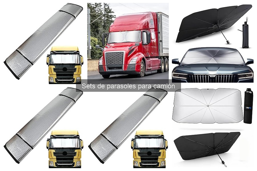 Mejores Sets de Parasoles para Camiones en 2023