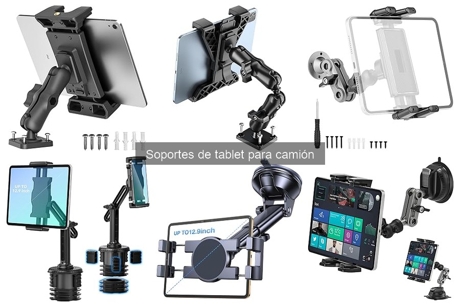 Mejores Usos de un Soporte de Tablet en el Camión