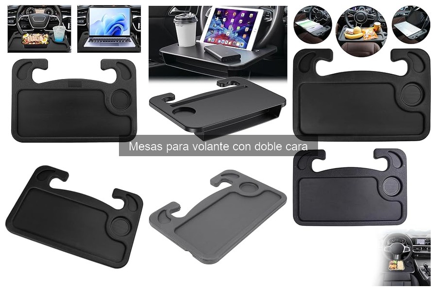 Mesas para volante con doble cara: características y usos