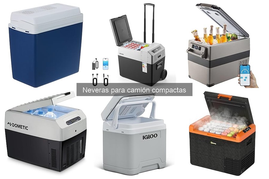 Neveras compactas: ¿son aptas para todos los camiones?