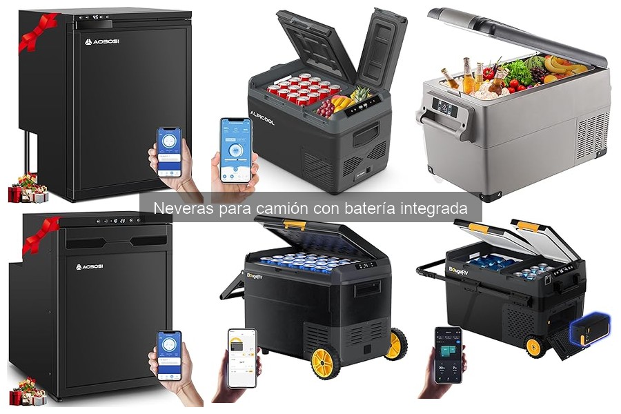 Neveras para camión con batería integrada: ¿Qué son?