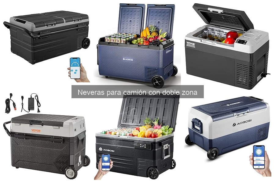 Neveras para camión con doble zona: características y ventajas