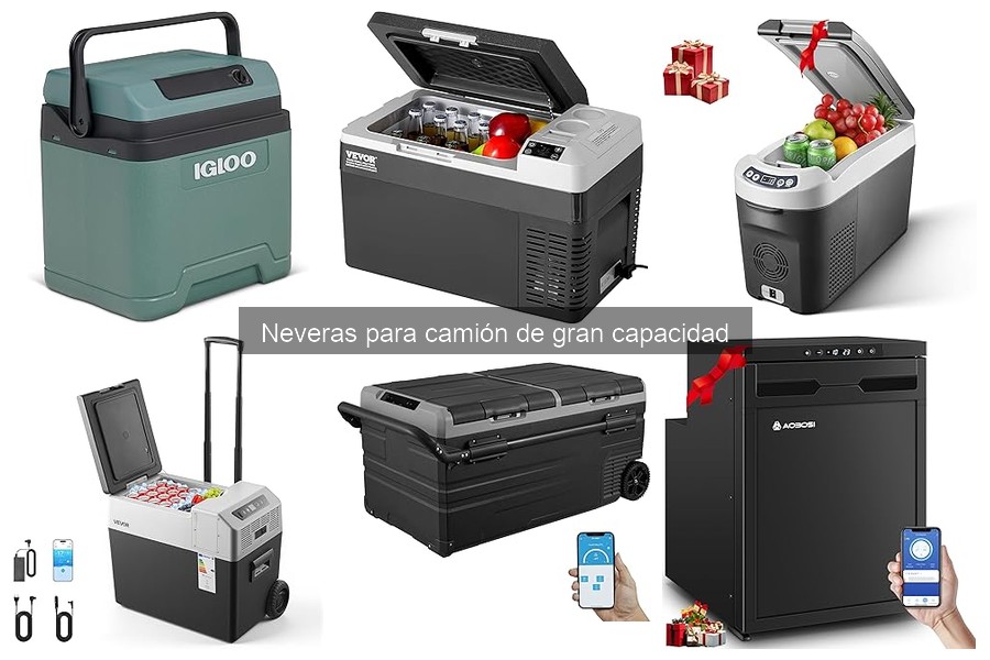 Neveras para camión de gran capacidad: Guía completa