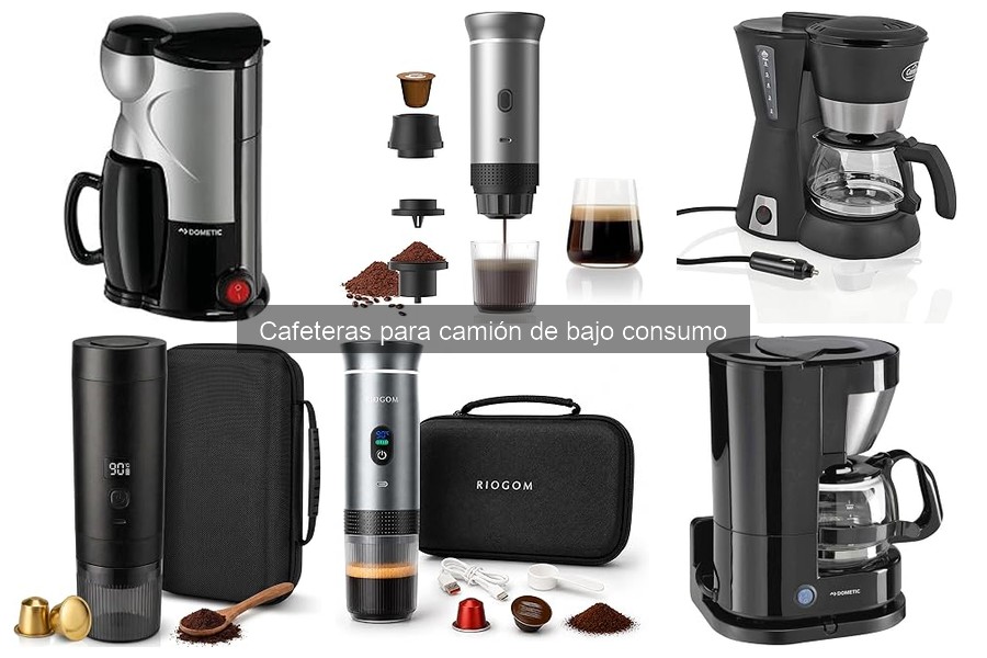 Ofertas de cafeteras de bajo consumo para camiones 2023