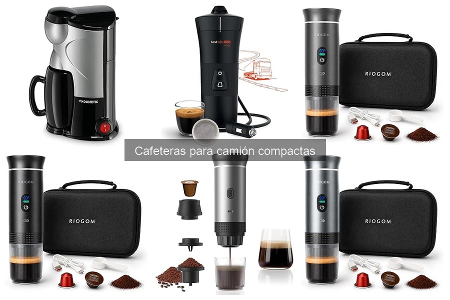 Ofertas y precios de cafeteras compactas para camiones