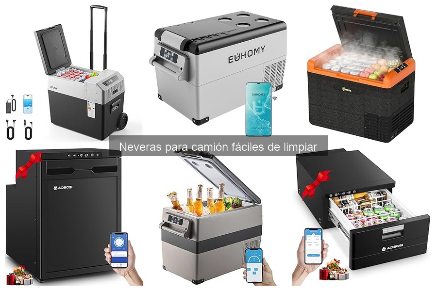 Ofertas y precios de neveras fáciles de limpiar para camiones