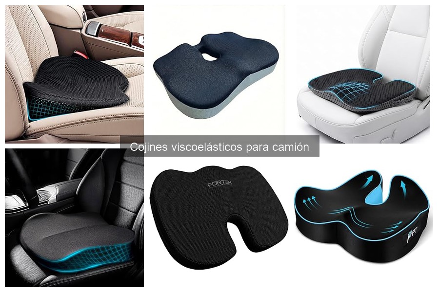 Opiniones de expertos sobre cojines viscoelásticos para camiones
