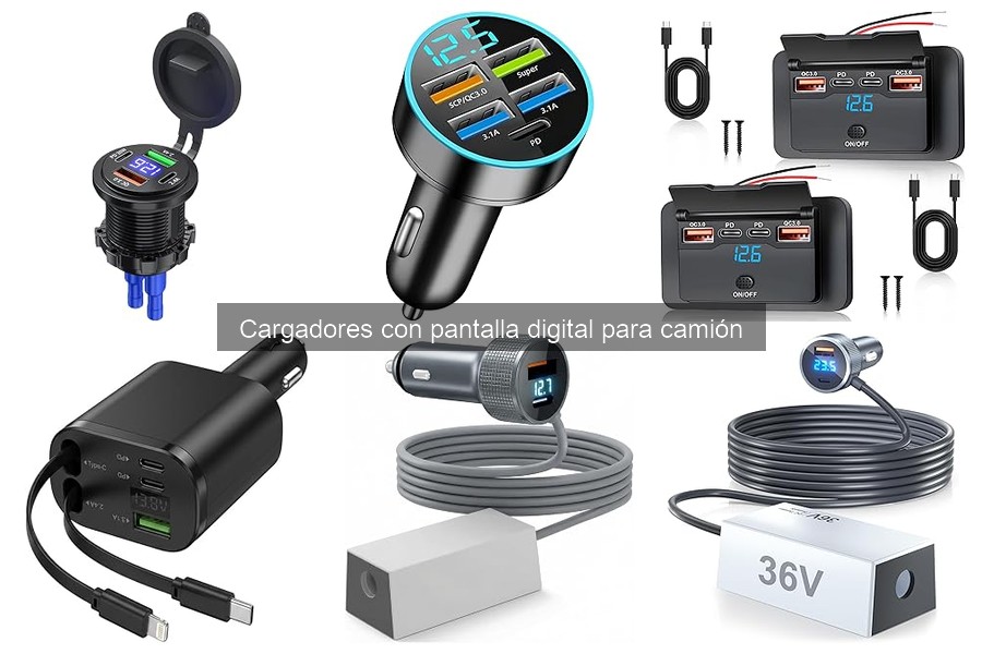 Opiniones sobre Cargadores con Pantalla Digital para Camiones