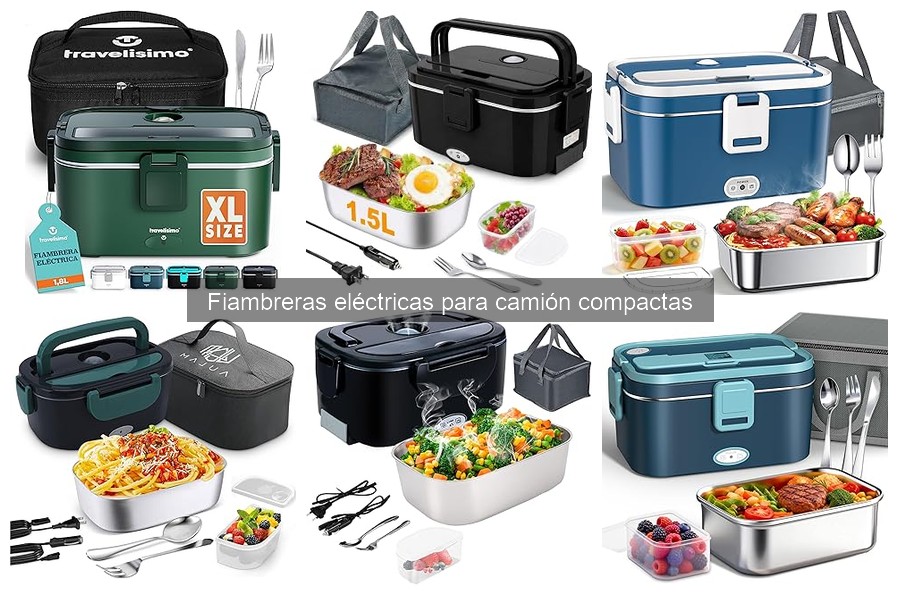 Opiniones sobre fiambreras eléctricas compactas para camión