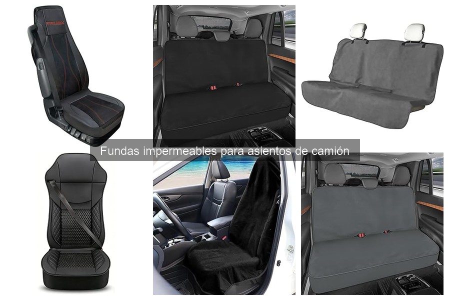 Opiniones sobre fundas impermeables para asientos de camión