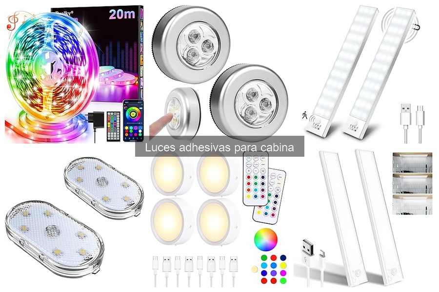 Opiniones sobre luces adhesivas para cabina de camión