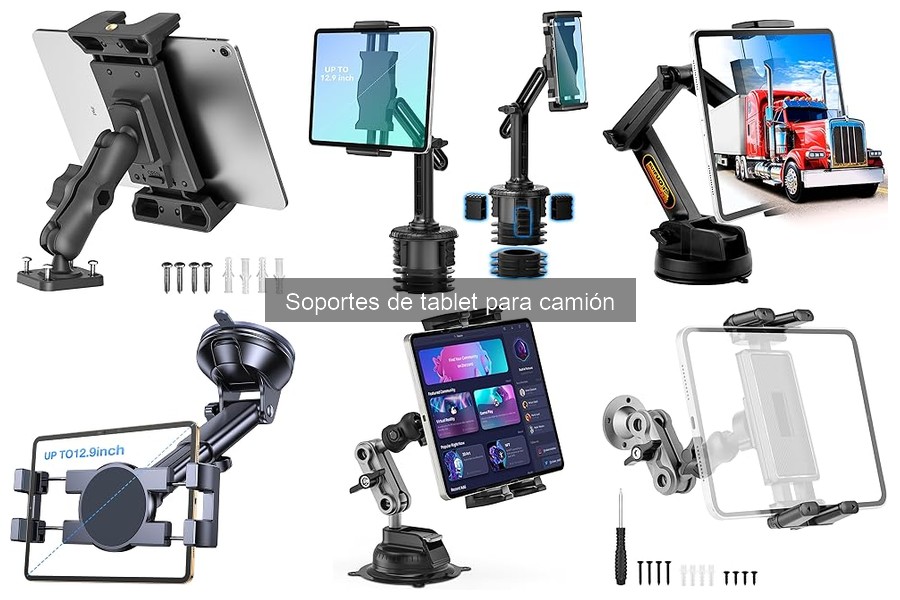 Opiniones sobre soportes de tablet para camión