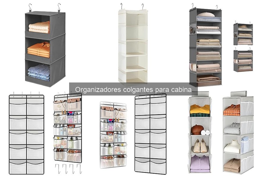 Organizadores Colgantes para Cabina: Maximiza tu Espacio