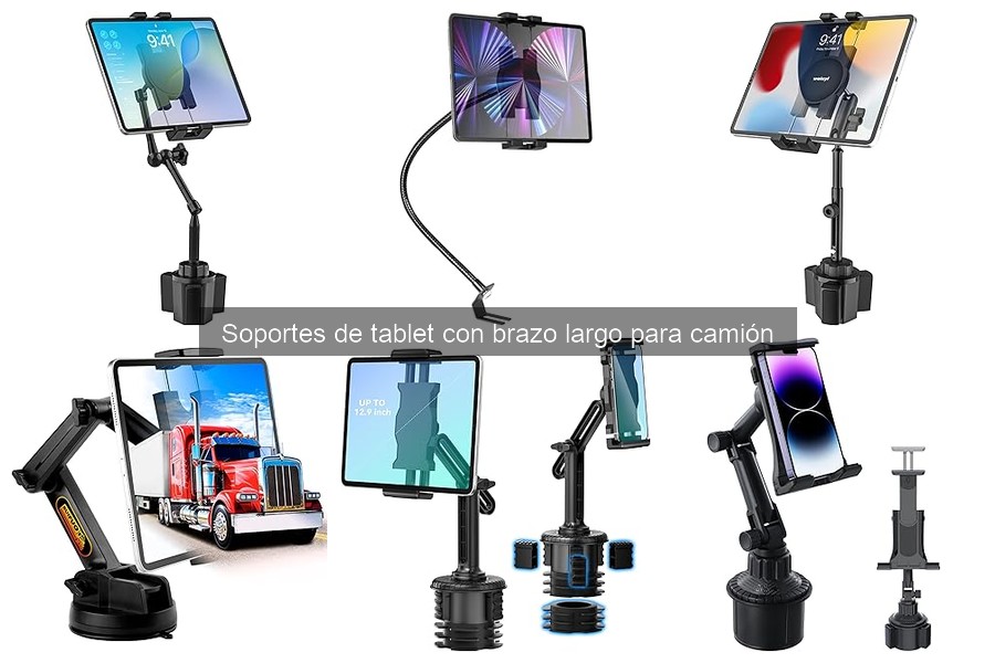 ¿Por qué mi soporte de tablet con brazo largo no se sujeta bien?