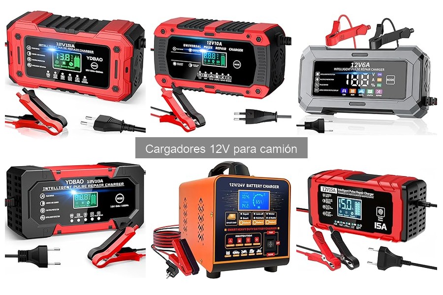 Precio promedio de cargadores 12V para camiones