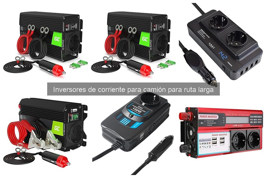 Precio promedio de inversores de corriente para camión