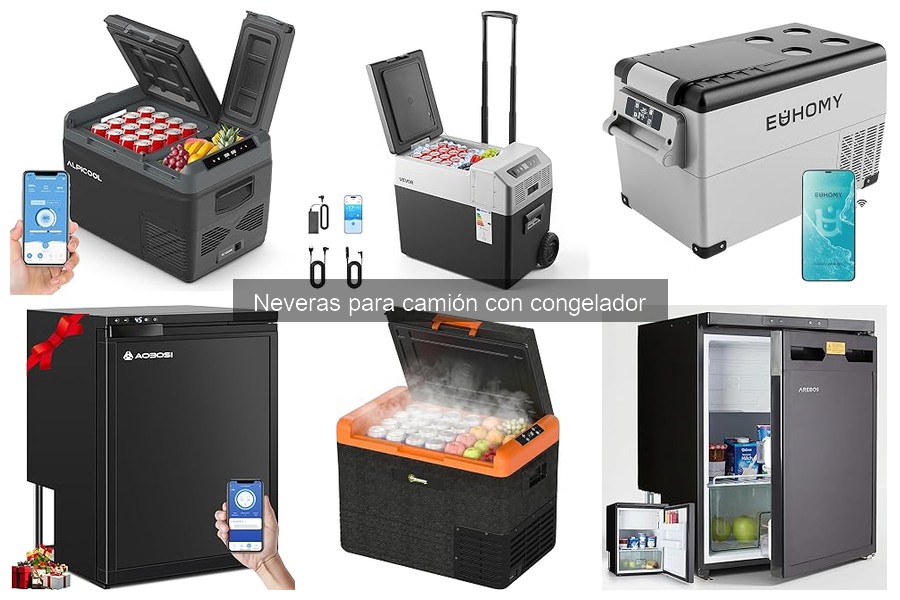 Precio promedio de neveras para camión con congelador