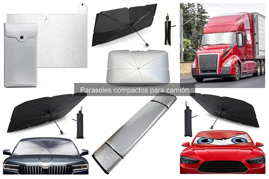Precio promedio de parasoles compactos para camiones