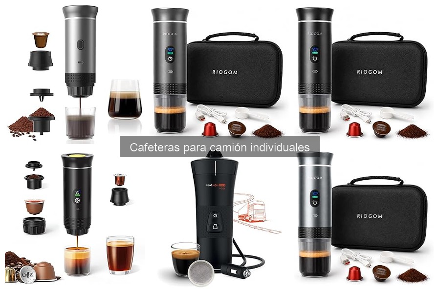 Precios de cafeteras individuales para camión: guía 2023